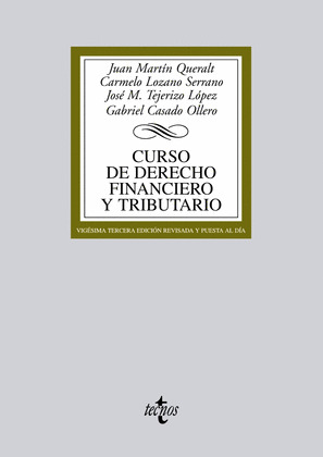 CURSO DE DERECHO FINANCIERO Y TRIBUTARIO (23ª EDICION, 2012)