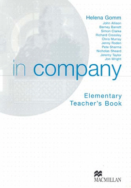 IN COMPANY (ELEMENTARY). TEACHERŽS BOOK