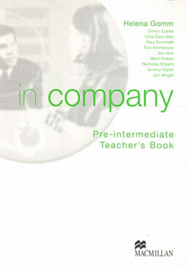 IN COMPANY (PRE-INTERMED). TEACHERŽS BOOK