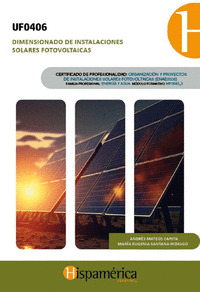UF0406: DIMENSIONADO DE INSTALACIONES SOLARESFOTOVOLTAICAS