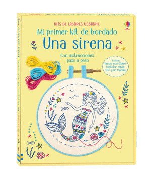 MI PRIMER KIT DE BORDADO: UNA SIRENA