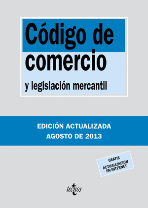 ********************CÓDIGO DE COMERCIO Y LEGISLACIÓN MERCANTIL (2013) (DEFECTUOSO)