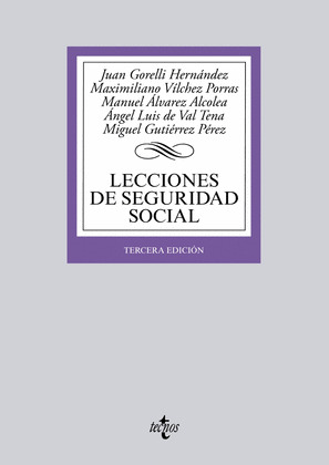 LECCIONES DE SEGURIDAD SOCIAL (3ª EDICIÓN, 2013)
