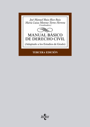 MANUAL BÁSICO DE DERECHO CIVIL (TERCERA EDICIÓN, 2015)
