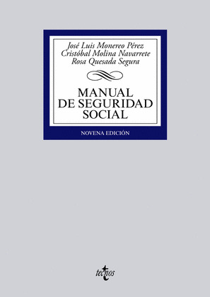 MANUAL DE SEGURIDAD SOCIAL (9ª EDICION, 2013)