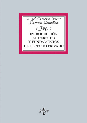 INTRODUCCIÓN AL DERECHO Y FUNDAMENTOS DE DERECHO PRIVADO