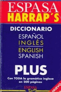 ESPASA-HARRAP'S DICCIONARIO PLUS ESPAÑOL-INGLES, ENGLISH-SPANISH