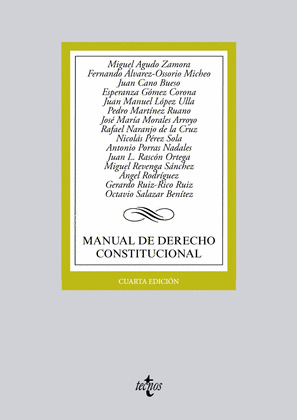 MANUAL DE DERECHO CONSTITUCIONAL