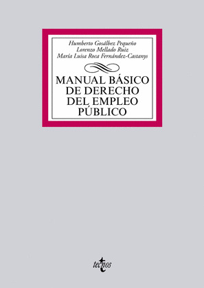 MANUAL BÁSICO DE DERECHO DEL EMPLEO PÚBLICO