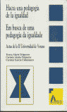 HACIA UNA PEDAGOGIA DE LA IGUALDAD - ACTAS DE LA II UNIVERSI