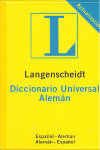 DICCIONARIO UNIVERSAL ALEMAN/ESPAÑOL
