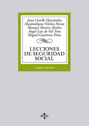 LECCIONES DE SEGURIDAD SOCIAL (4ª EDICIÓN, 2014)