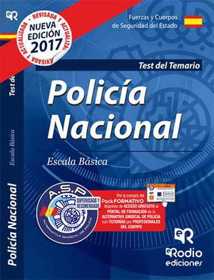 CUERPO NACIONAL DE POLICIA. ESCALA BASICA. TEST DEL TEMARIO. CUARTA EDICION