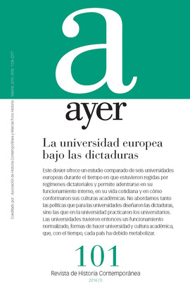LA UNIVERSIDAD EUROPEA BAJO LAS DICTADURAS