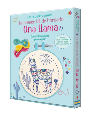 MI PRIMER KIT DE BORDADO: UNA LLAMA (CON INSTRUCCIONES PASO A PASO)