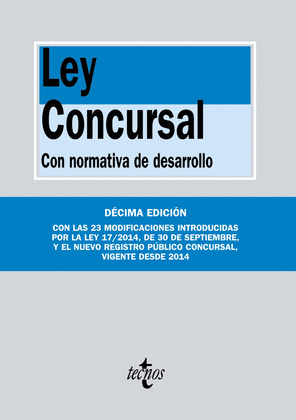 LEY CONCURSAL (DÉCIMA EDICIÓN, 2015)