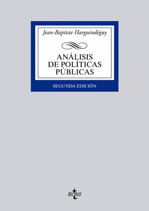 ANÁLISIS DE POLÍTICAS PÚBLICAS (2ª EDICIÓN, 2015)