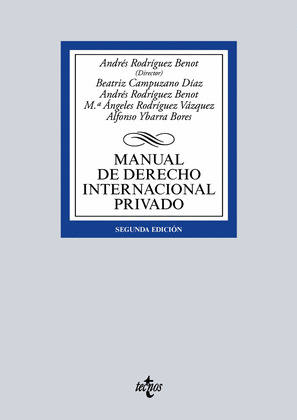MANUAL DE DERECHO INTERNACIONAL PRIVADO (2ª EDICIÓN, 2015)