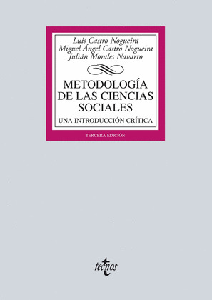 METODOLOGÍA DE LAS CIENCIAS SOCIALES. UNA INTRODUCCIÓN CRÍTICA (3ª EDICIÓN, 2015)