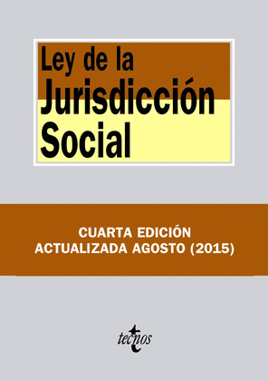 LEY DE LA JURISDICCIÓN SOCIAL (4ª EDICIÓN, 2015)