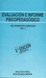 EVALUACION E INFORME PSICOLOGICO VOL.I EOS