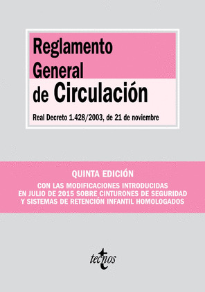 REGLAMENTO GENERAL DE CIRCULACION