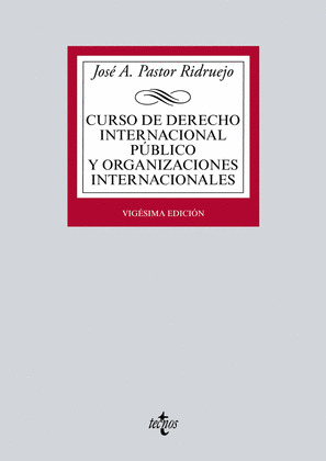 CURSO DE DERECHO INTERNACIONAL PUBLICO Y  ORGANIZACIONES INTERNACIONALES