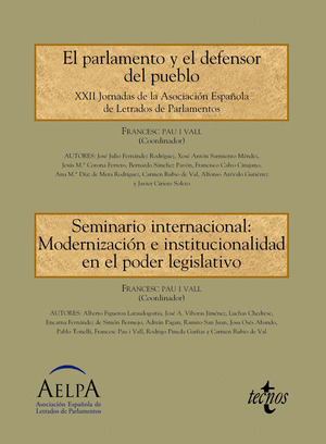 EL PARLAMENTO Y EL DEFENSOR DEL PUEBLO. SEMINARIO INTERNACIONAL: MODERNIZACION E