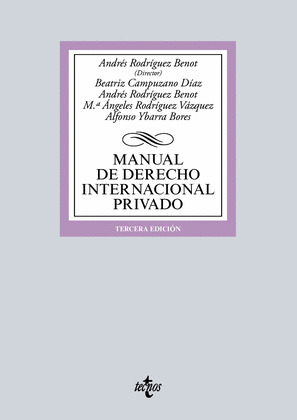 MANUAL DE DERECHO INTERNACIONAL PRIVADO