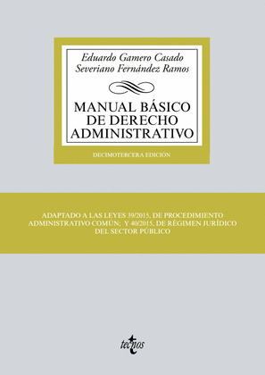 MANUAL BASICO DE DERECHO ADMINISTRATIVO