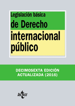 LEGISLACION BASICA DE DERECHO INTERNACIONAL PUBLICO