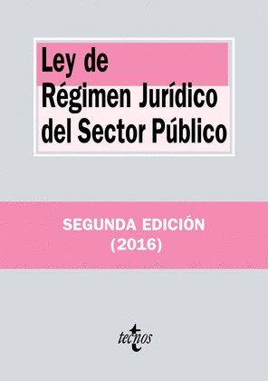 LEY DE REGIMEN JURIDICO DEL SECTOR PUBLICO