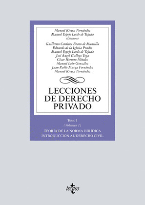 LECCIONES DE DERECHO PRIVADO
