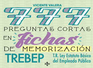 777 PREGUNTAS CORTAS EN FICHAS DE MEMORIZACION