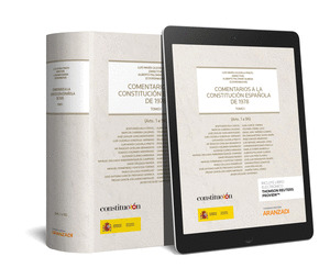 COMENTARIOS A LA CONSTITUCION ESPAÑOLA DE 1978 - 2 TOMOS (PAPEL + E-BOOK)