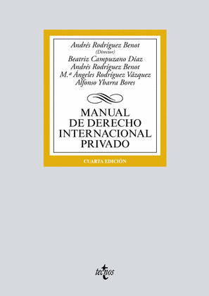 MANUAL DE DERECHO INTERNACIONAL PRIVADO