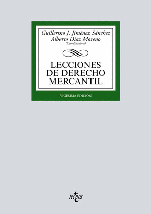 LECCIONES DE DERECHO MERCANTIL (20ª EDICIÓN, 2017)