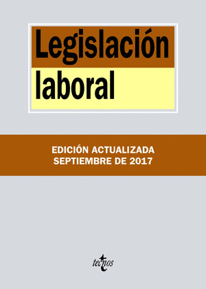 LEGISLACIÓN LABORAL (33ª EDICIÓN, 2017)