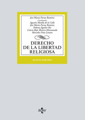 DERECHO DE LA LIBERTAD RELIGIOSA (5ª EDICIÓN, 2018)