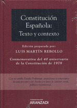 CONSTITUCION ESPAÑOLA: TEXTO Y CONTEXTO (PAPEL + E-BOOK)