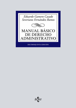 MANUAL BASICO DE DERECHO ADMINISTRATIVO (15ª EDICIÓN, 2018)