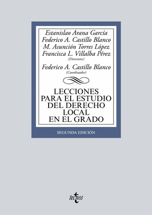 LECCIONES PARA EL ESTUDIO DEL DERECHO LOCAL