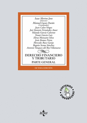 DERECHO FINANCIERO Y TRIBUTARIO. PARTE GENERAL (8ª EDICIÓN, 2019)
