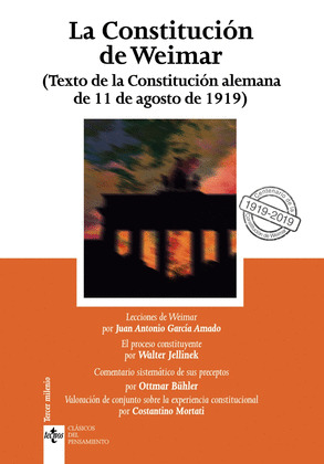 CONSTITUCIÓN DE WEIMAR, LA