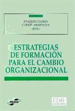 ESTRATEGIAS FORMACION CAMBIO ORGANIZACIONAL
