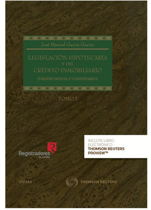 LEGISLACION HIPOTECARIA Y DEL CREDITO INMOBILIARIO. TOMO I Y II (PERSONALIZACION