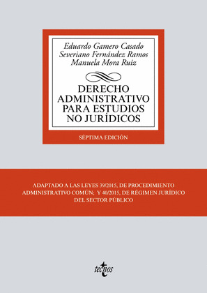 DERECHO ADMINISTRATIVO PARA ESTUDIOS NO JURÍDICOS