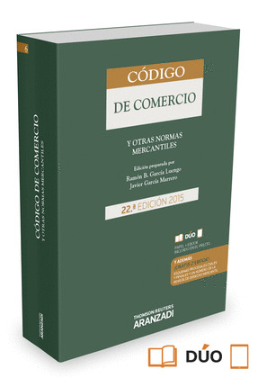 CÓDIGO DE COMERCIO Y OTRAS NORMAS MERCANTILES (22ª EDICIÓN, 2015)