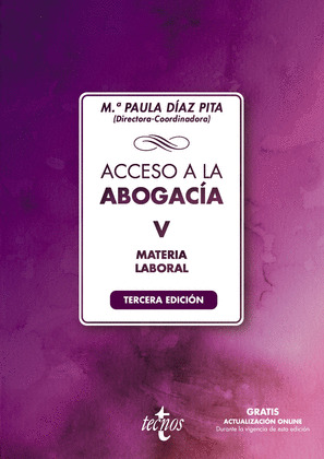 ACCESO A LA ABOGACÍA, V: MATERIA LABORAL