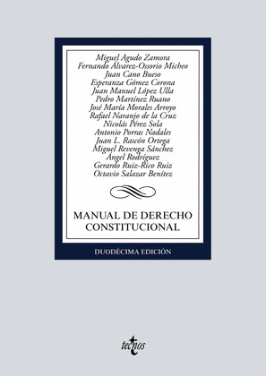 MANUAL DE DERECHO CONSTITUCIONAL
